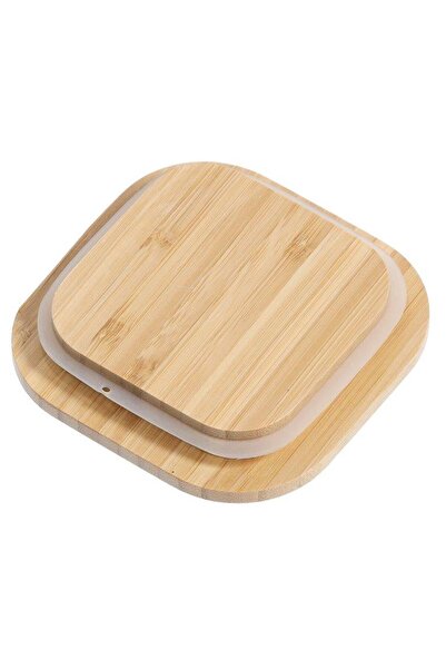 zeller Borcan cu capac de bambus, 11 x 11 x 17 CM, 1400 ML