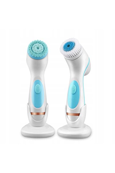 NO BRAND Perie sonică pentru spălare și curățare facială, masaj rotativ 3 în 1