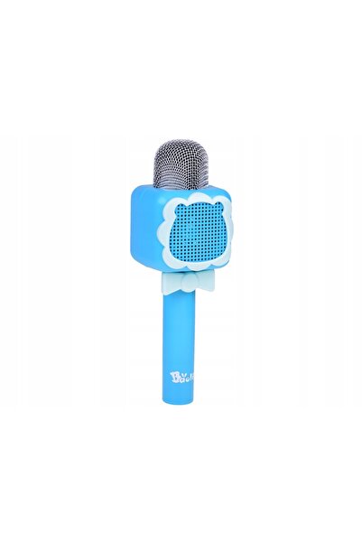 Jokomisiada Microfon wireless pentru copii, înregistrare KARAOKE, Bluetooth I...