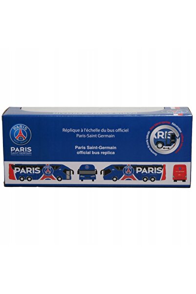 NO BRAND Autobuz Club PSG 1:50 Verde Albastru pentru Fan de Fotbal