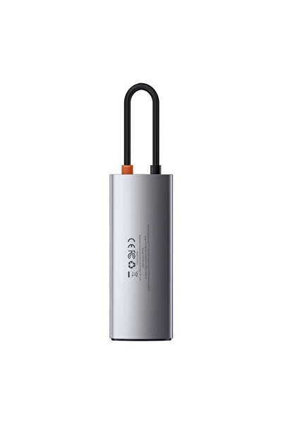 Baseus HUB ADAPTOR DISTRIBUTOR 5 ÎN 1 USB-C 3XUSB 3.0 HDMI USB-C ALUMINIU