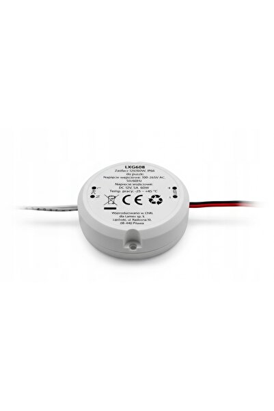 LTC Sursă de alimentare LED 12V 60W 5A IP66 impermeabilă pentru canistră