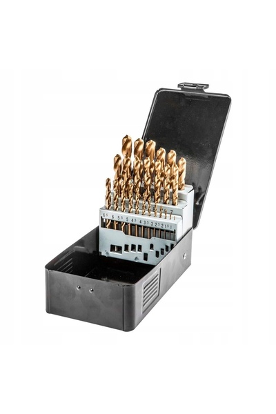 graphite Burghie pentru metal 1-13mm 25 bucăți 57H200