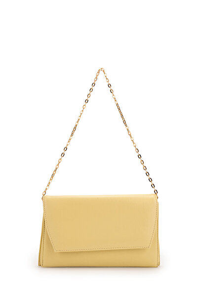 minebag Envelope Cover Thin Women's Shoulder Bag Atlas Yellow