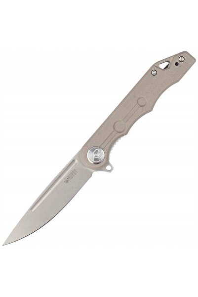NO BRAND Kubey Knife Mizo Tan G10 Cuțit pliabil EDC, oțel AUS-10 sablat cu bi...
