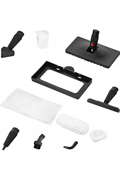 LUND MOP CU ABUR MULTI-FUNCȚIONAL, CURĂȚĂTOR CU ABUR 1350 W + ACCESORII