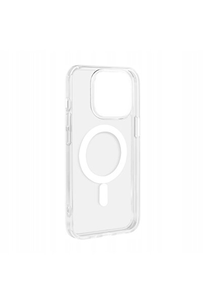 Puro Husă de silicon pentru iPhone 14 Pro Lite Mag MagSafe - Transparentă
