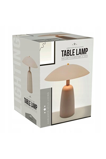 Koopman Lampă de masă modernă bej 39 cm NOCTURNE LAMP SCANDI Ciupercă Metal