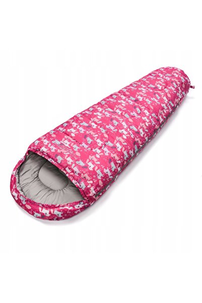 NO BRAND Sac de dormit pentru copii, tip mumie, turistic, călduros, cu glugă,...