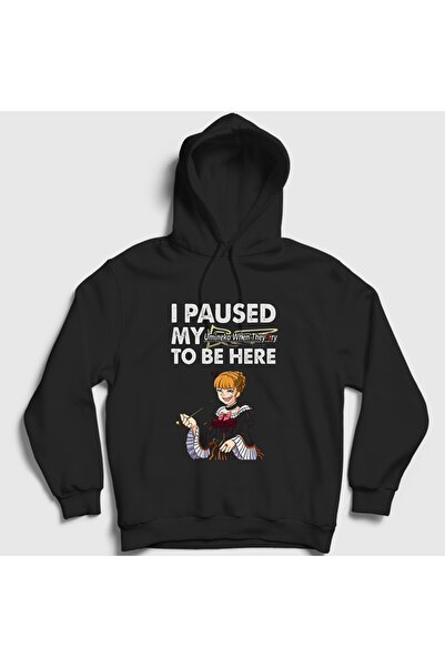 Presmono سويت شيرت بقلنسوة باللون الأسود للجنسين من Beatrice Umineko When The...