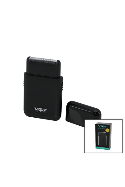 VGR V-390 Traş Makinesi 2IN1 Çanta Boy USB Şarjlı Yedek Bıçak Seyahat Tipi Çi...
