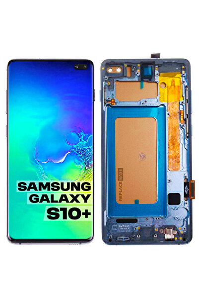 Tradebit Display LCD + Ecran tactil Samsung Galaxy S10 Plus G975 Incell Ramă ...