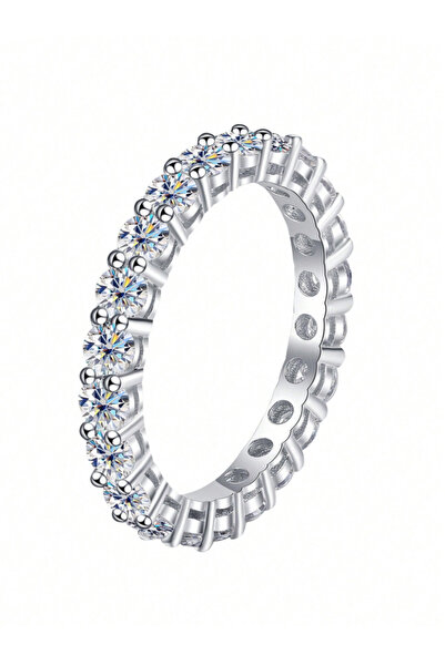 Choice4 10 Sliver White 925 Sterling Silver Zircon Fashionable Classic Single...