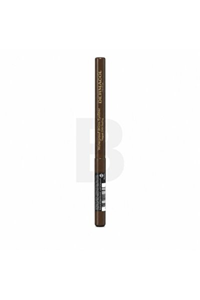 Dermacol Waterproof Micro Eyeliner – waterproof eyeliner pencil 03 Brown