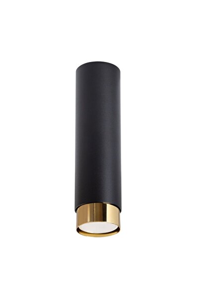 SOLLUX Lampă de tavan NERO 22.5 negru/auriu