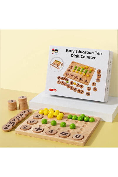 OEM Joc educativ matematică - numărare cu bile și discuri cu cifre