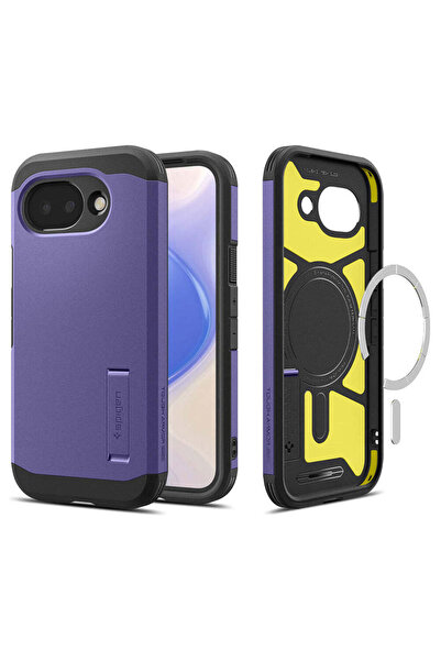 Spigen Husă pentru Google Pixel 10a, Tough Armor MagSafe (ACS11281), mov - mov