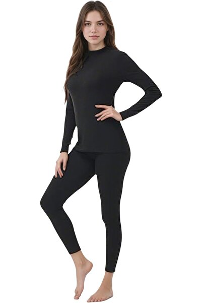 casme Women's Thermal Underwear Set Long Sleeve Top and Pants Base Layer for ...