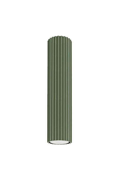 SOLLUX Lampă de tavan KARBON 30, verde măsliniu