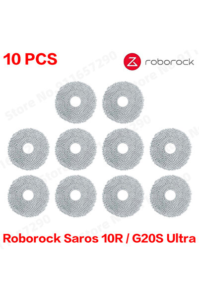 Choice18 roborock 10 Pcs Compatible for Roborock Saros 10R / G20S Ultra Spare...