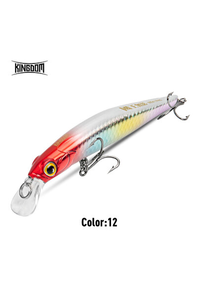 Choice29 KINGDOM 95mm 14g 9506-12 Kingdom Sinking Minnow Fishing Lures 60mm 8...
