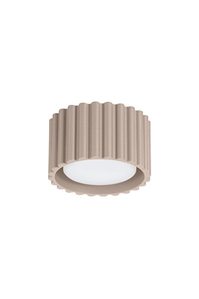 SOLLUX Plafonieră AURA 1 taupe Gx53