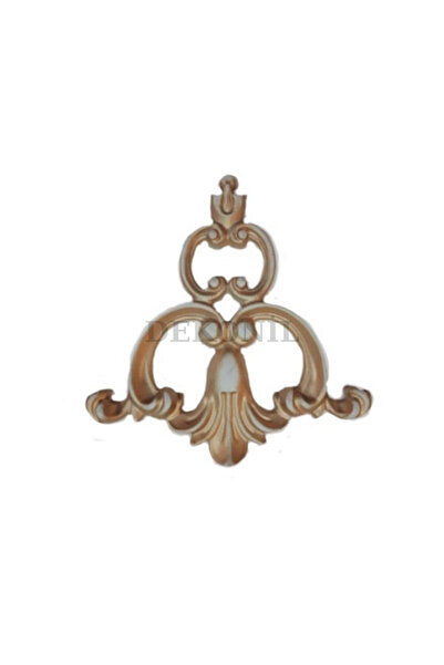 Dekonil Patina - Krem Dekoratif Duvar Çıta Motifi 15*16cm - 2'li