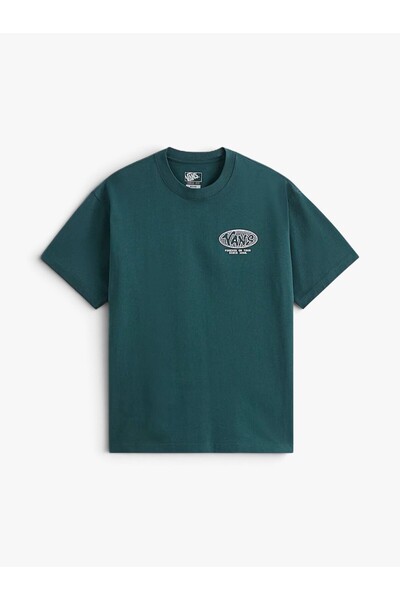 Vans WORLD TOUR LOOSE SS TEE Erkek Koyu Yeşil T-Shirt - VN000VY8