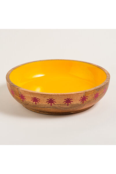 Zsa Zsa Zsu Lakrı Mango Ağacı Kase 30x30x8 Cm