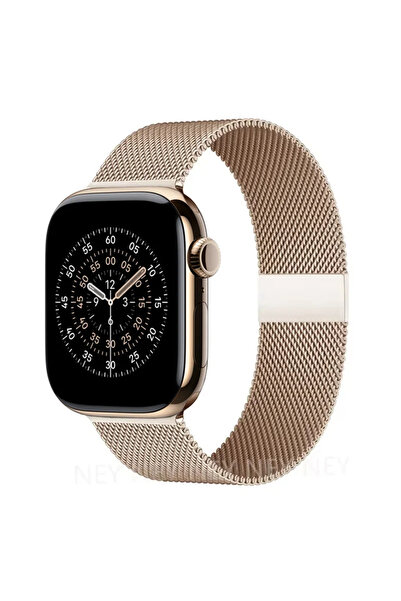 Choice 38mm-40mm-41mm Vintage gold 6 Milanese loop For Watch bands 45mm 44mm ...