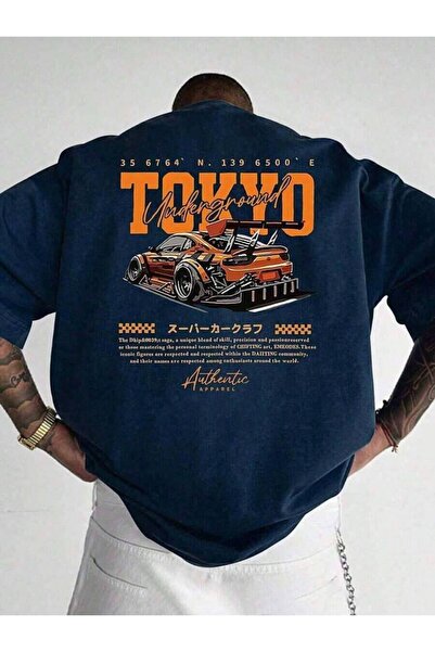 Astogria13 Men's Fashion Printed Loose Fit Short Sleeve T-Shirt Stylish Desig...
