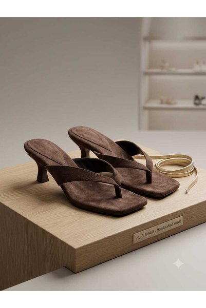 Poise store Mina Flip Flop Short Heeled Orthopedic Sole Slippers Women's Shoes