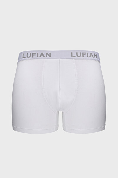 Lufian Darcy Men's Cotton Boxer White
