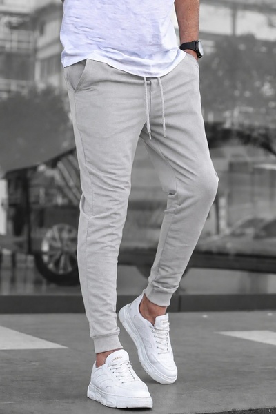 TORUK MAKTO Unisex Ribbed Leg Sweatpants Jogger Comfortable Fit Casual Sports...