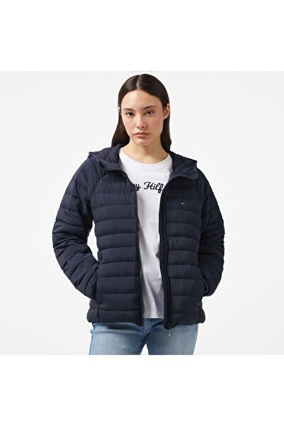 Tommy Hilfiger Sporty Down Kadın Mavi Ceket