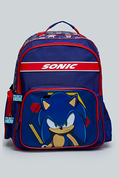 R&B Sonic Print Backpack - 16"