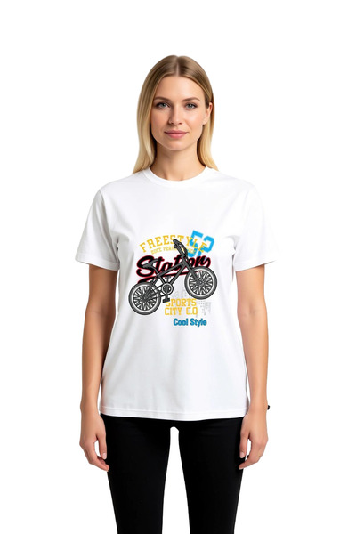 PayBuy Freestyle Bicycle 60 Printed Women's T-Shirt