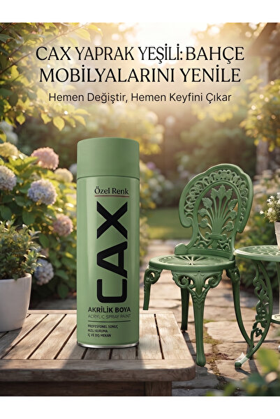 caxcolors CAX Rengi Akrilik Sprey Boya 400ml - Ahşap Bahçe Mobilyası ve Hobi ...