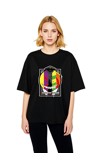 PayBuy Women's Oversize Graphic Printed Short Sleeve T-Shirt Training Themed ...