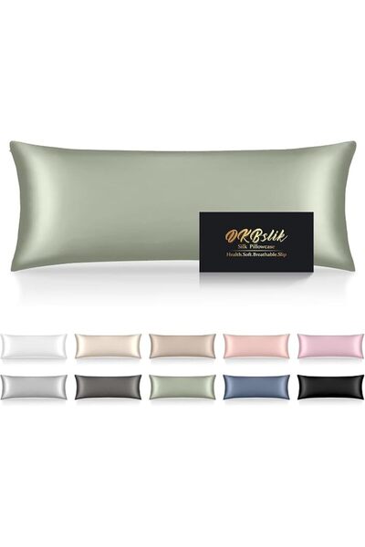 GENERAL DKBslik Silk Pillowcase for Hair and Skin, Mulberry Silk Pillow Cases...