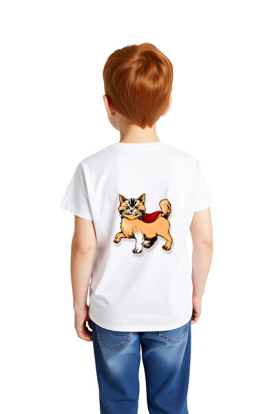 PayBuy Dečaci Hero Cat majica kratkih rukava sa okruglim izrezom, pamučna, op...