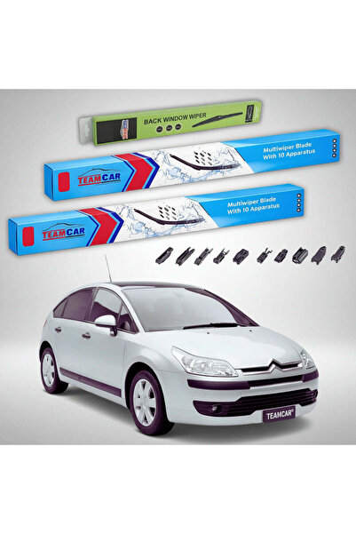 TEAMCAR Ștergătoare Citroën C4 Gen I LC Hatchback 2004-2010 |   Set Față și S...