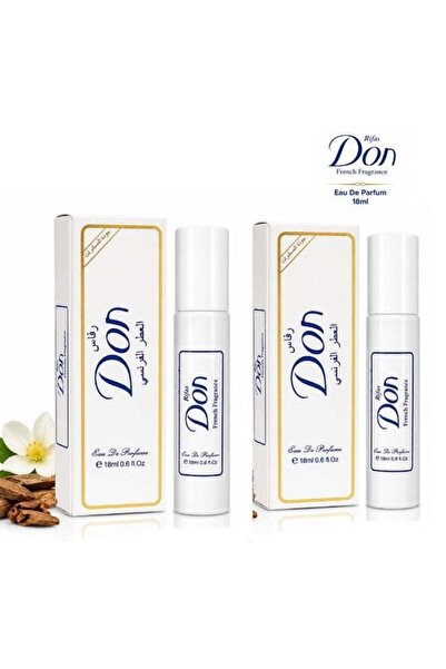 Rifas Don عطر فرنسي أو دو برفان 2 × 18 مل عبوة من قطعتين