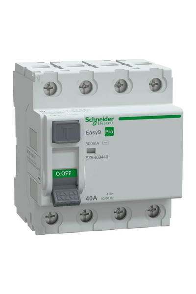 SCHNEIDER EZ9R69440 EASY 9 PRO 4P 40A 300mA AC TİP KAÇAK AKIM RÖLESİ