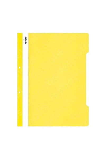 NO NAME Teknofis 25-Pack Yellow Wire File Folder