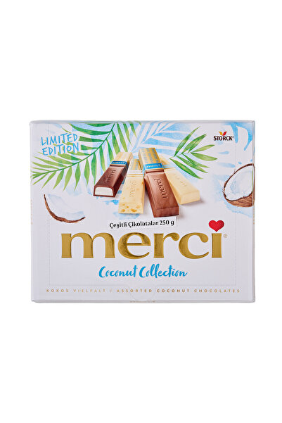 Merci Hindistan Cevizli Çeşitli Çikolatalar 250 G (2'li Paket)