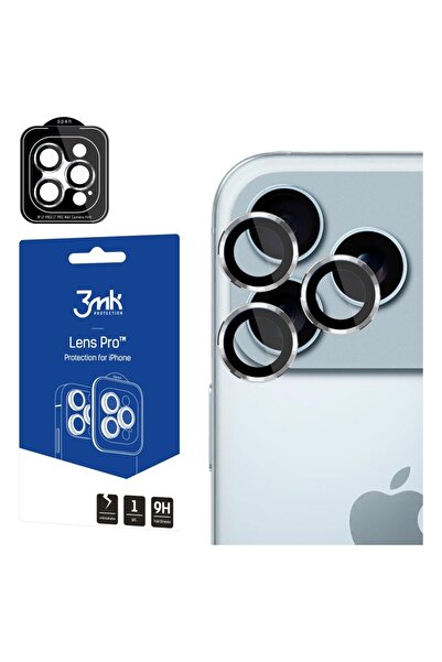 3MK Προστασία Φακού Pro για Apple iPhone 17 Pro / 17 Pro Max Ασημί