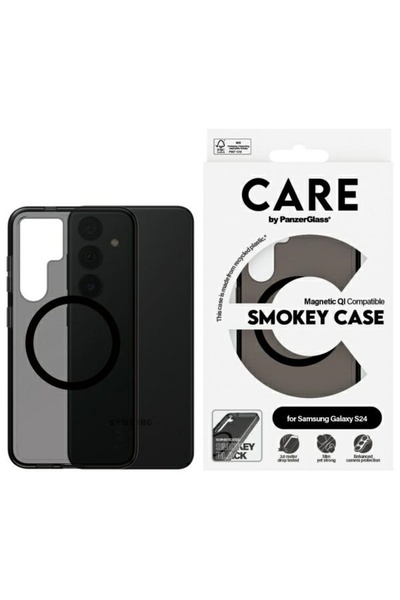 CARE by PanzerGlass® CARE by PanzerGlass Θήκη Flagship QI Sam S24 dymny/smoke...