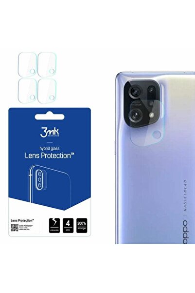 3MK Προστασία Φακού Oppo Find X5 [Πακέτο 4 τεμαχίων]