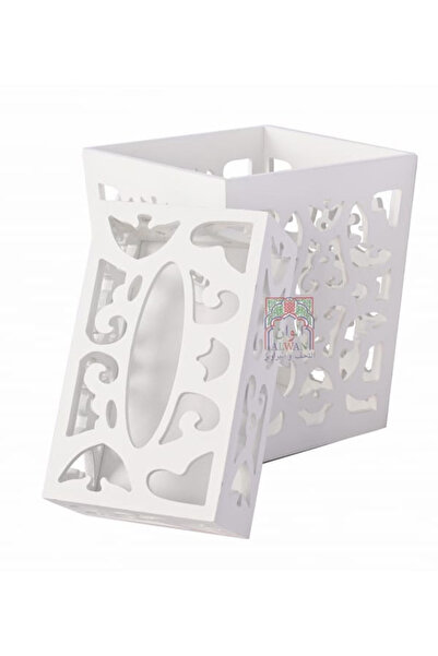 Generic This Product Is a Set of Trash Can and Wooden Tissue Box. The Set Com...